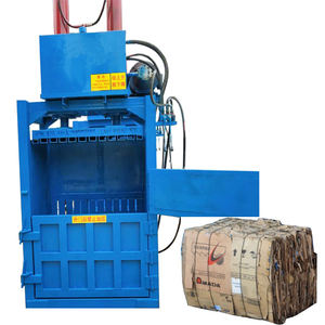 Nieuwe 200-400Kg Automatische Kwaliteit <span class=keywords><strong>Plastic</strong></span> Flessenkleding Rijst Hooi <span class=keywords><strong>Compactor</strong></span> <span class=keywords><strong>Machine</strong></span> Houten Papieren Riemverpakking Met Motormotor - Product Image 3