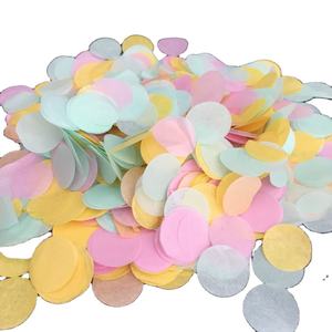 <span class=keywords><strong>Confettis</strong></span> en papier pour fête et mariage, colorés, cercles recyclés de 1 à 2,5 cm pour la décoration de <span class=keywords><strong>ballons</strong></span> et de boîtes cadeaux - Product Image 3