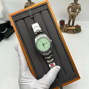 Reloj de Buceo de Lujo para Hombre, 39 mm, Acero Inoxidable, Cristal de Zafiro, Esfera con Diseño de Aguacate, Movimiento Automático ETA 3230, Resistente al Agua 50 Bar - Product Image 2