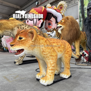 Modèles animatroniques <span class=keywords><strong>Lion</strong></span> <span class=keywords><strong>Simba</strong></span> grandeur nature animaux de simulation artificiels - Product Image 5