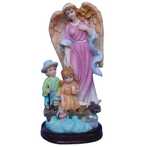 Customized Hot Sell Religious Craft Souvenirs Resin Lady Statues Madonna Figurines For Christmas Gift