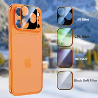 Protection magnétique d'objectif photo ND32 pour iPhone 17 Pro Max, accessoires de téléphone portable, filtre CPL UV ND pour iPhone 17 Pro