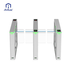 अंकुई जिम रूम एक्सेस कंट्रोल स्विंग टर्नस्टाइल आधा ऊंचाई टर्नस्टाइल गेट स्विंग बैरियर क्यूआर कोड रीडर के साथ - Product Image 3