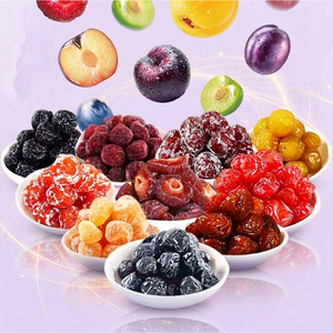 <span class=keywords><strong>Precio</strong></span> <span class=keywords><strong>de</strong></span> fábrica, gran oferta: Snacks <span class=keywords><strong>de</strong></span> fruta en conserva agridulces, cereza y ciruela deshidratadas, envasadas al vacío con proceso <span class=keywords><strong>de</strong></span> secado y conservación en jarabe. - Product Image 1