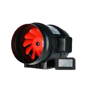 मिश्रित-प्रवाह प्रशंसक (4-इंच 6-इंच 8-इंच) रसोई तेल के फ्यूम बाथरूम वेंटिलेशन बूस्टर के लिए लचीला निकास प्रशंसक - Product Image 2