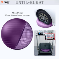 Vente en gros 45cm 55cm 65cm 75cm 85cm PVC Gonflable Yoga Balance Gym Ball Anti-éclatement Yoga Ball pour Yoga Pilates