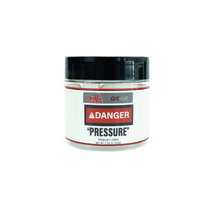 2 Oz 4 Oz 8 Oz Pots en plastique transparents pour animaux de compagnie avec bouchons doublés noirs lisses 12 Oz 16 Oz - Product Image 3