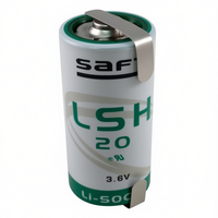 Batterie liquide Li-SOCl2 3,6 V 13 Ah modèle GIDI-0086A avec stratifié pour onduleurs, compatible Lsh20 32650 D