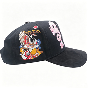 Gorra <span class=keywords><strong>de</strong></span> 5 Paneles Personalizada con Bordado para Hombre, Gorras <span class=keywords><strong>de</strong></span> Camionero Vaqueras para Hombre, <span class=keywords><strong>Sombrero</strong></span> <span class=keywords><strong>de</strong></span> Béisbol <span class=keywords><strong>de</strong></span> Gamuza Personalizado, Sombreros Mexicanos - Product Image 4