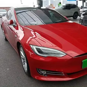 Очень дешевые подержанные автомобили Tesla Model S 2016, модель S 60d, красный чистый электрический музыкальный мини-автомобиль, электрические автомобили для продажи, Европа