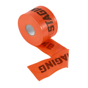 Chất Lượng Cao PVC 75Mm * 200M Không Dính Dải Màu Đỏ Và Trắng Rào Cản Cảnh Báo Nguy Hiểm Caution Rào Cản Băng - Product Image 4