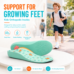 <span class=keywords><strong>Plantillas</strong></span> <span class=keywords><strong>Ortopédicas</strong></span> para Niños con Soporte de Arco Rígido, Alivio del Dolor de Fascitis Plantar, Corrector de <span class=keywords><strong>Pie</strong></span> <span class=keywords><strong>Plano</strong></span>, Insertos Ortopédicos - Product Image 2