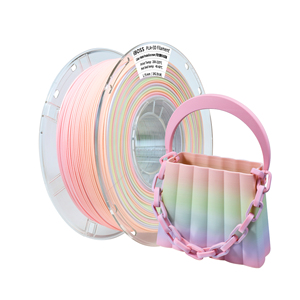 ไส้พลาสติก PLA+ ยี่ห้อ Iboss แบบด้าน สีรุ้ง ไอศกรีม สำหรับงานพิมพ์ 3 มิติ  ขนาด 1.75 มม. น้ำหนัก 1 กก. ต่อม้วน - Product Image 5
