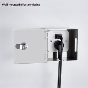 Enchufe Eléctrico Impermeable Antirrobo de Acero Inoxidable, Interruptor de Pared Tipo 86, Cargador Universal para Vehículos Eléctricos - Product Image 3