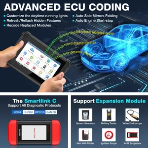 Outil de diagnostic et de programmation de clés automobiles Launch X431 PAD V Elite J2534 avec Smartlink <span class=keywords><strong>C</strong></span> - Product Image 5