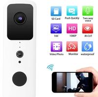 Tuya akıllı Video kapı zili WiFi açık kapı zili su geçirmez pil interkom akıllı yaşam kablosuz kapı zili kamera