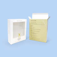 Boîtes en carton pliables personnalisées avec logo estampé or UV pour l'emballage de vente au détail