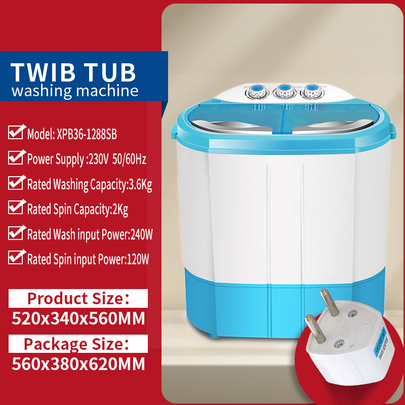 European neutral packaging blue