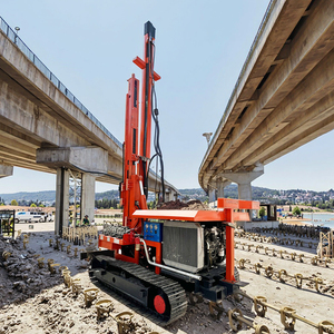 Strada <span class=keywords><strong>diesel</strong></span> martello Guardrail recinzione battipalo macchina Post Vibro martello battipalo Driver - Product Image 1