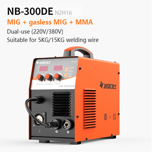 เครื่องเชื่อม Jasic NB 300DE 3 in 1 Gasless <span class=keywords><strong>MIG</strong></span> MMA <span class=keywords><strong>MIG</strong></span> 220V 380V AC IGBT Inverter สำหรับงานอุตสาหกรรม ใช้กับแก๊ส CO2 - Product Image 2