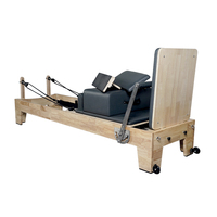 Studio Bois De Chêne Réglable Portable Pilates Reformer Machine Work Premium Kit Gym Utilisant Une Bonne Qualité Reformer
