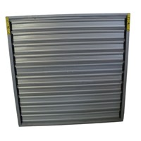 Ventilador de Extracción Industrial Resistente a la Intemperie, Resistente a la Lluvia, para Exteriores, Patio de Piedras, Almacenamiento de Materiales de Construcción, Ventilación de Cobertizos