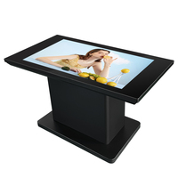 Mesa Interactiva de 43 Pulgadas con Diseño de Quiosco, Pantalla Táctil LCD, Reproductor de Publicidad, Panel de Visualización Digital con Sistema Android