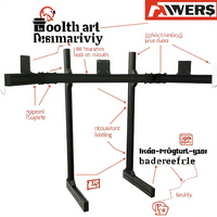 Support de sol personnalisé pour simulateur de course Sim Rig, pour écran simple/triple, support de moniteur, support de fixation pour écran TV, en alliage série 6063
