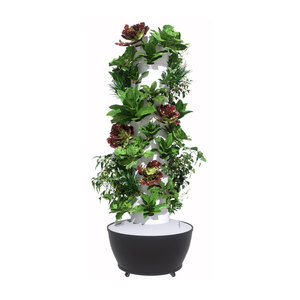 Torre Hidropónica Aeropónica <span class=keywords><strong>de</strong></span> 6*7 Niveles para <span class=keywords><strong>Cultivo</strong></span> en Jardín, Ideal para Vegetales <span class=keywords><strong>de</strong></span> Hoja, Novedad 2024 - Product Image 1