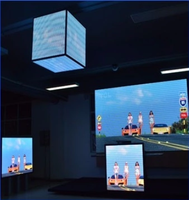 Schermo LED Cubo Personalizzato per Pubblicità Commerciale, Display LED Cubo per Interni P3