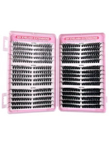 <span class=keywords><strong>Pestañas</strong></span> Postizas Mixtas <span class=keywords><strong>de</strong></span> Gran Capacidad 30D-100D, Tipo D Denso Segmentado, Curvatura 8-16mm, Naturales, para Venta Transfronteriza en Europa y Estados Unidos - Product Image 6