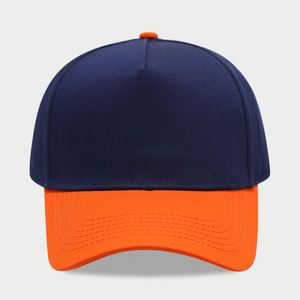 หมวกแก๊ปทรงทรัคเกอร์ผ้าฝ้ายคุณภาพสูงสีพื้นสำหรับฤดูร้อน หมวกปีกกว้าง 5 ชิ้น ทรงไม่แข็ง - Product Image 4