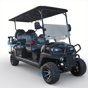 Parabrisas para Carro de Golf Eléctrico Club Car, Carro de Golf de 4 Plazas, Negro, Soporte para Teléfono para <span class=keywords><strong>vw</strong></span> Golf 8 - Product Image 2