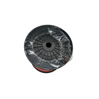 Fil de coupe carré en nylon de qualité supérieure 3,3 mm * 200 m, rouleau orange pour débroussailleuse, remplacement de tondeuse à gazon robotisée, compatible 1 an