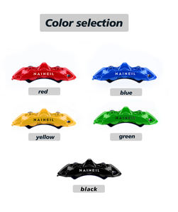 Sistema de Frenos NAINEIL, Pinza de Freno Delantera de 6 Pistones GT6, Kit de Frenos Grandes para Acura <span class=keywords><strong>Integra</strong></span> Type S DE5 2024 - Product Image 6