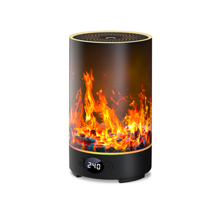 2025 Slimme Tabletop Aroma Diffuser Met Rgb Sfeerverlichting Slaaptimer Etherische Olie Luchtbevochtiger Voor Thuiskantoor Ontspanningshotel - Product Image 1