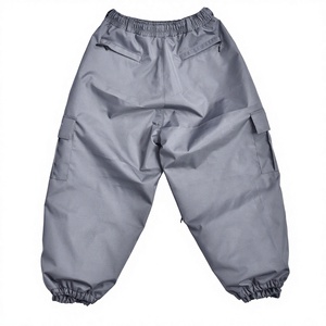 Pantalon de snowboard imprimé pour sports d'hiver en plein air avec doublure thermique, protection imperméable, coupe-vent, confortable et ajustement réglable - Product Image 1