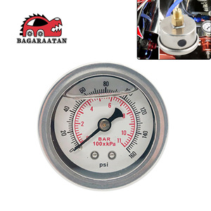 เกจวัดแรงดันแบบกลไก BAGARAATAN 0-160 Psi 1/8 Npt สำหรับระบบเชื้อเพลิงและอากาศในรถยนต์ - Product Image 1