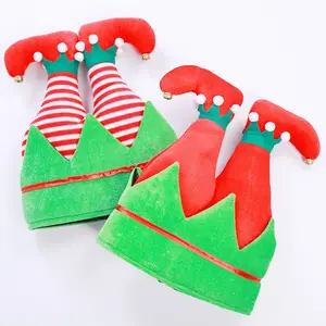 Wholesale Unisex X'Mas Party Hat Factory OEM ODM Popular Festival Favors for Adults Kids Christmas Hat with Character Style