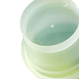 Boîte en plastique pour crème glacée, yaourt, pouding, mousse, gâteau, dessert, avec couvercles intérieurs, 100 ml, 300 ml, 500 ml - Product Image 4