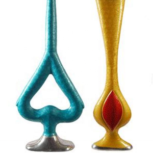 Florero de metal hecho a mano Nuevo estilo Mejor precio Buena venta Maceta Florero Urna Florero Mesa Florero decorativo - Product Image 1