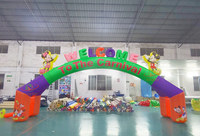 Arches gonflables d'événement de grand parc extérieur personnalisé pour la décoration de carnaval Arches gonflables