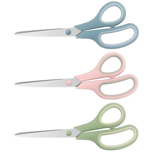 Stainless Steel Home Scissors With Plastic Handle For Cutting Paper Fabric Craft DIY <b>Sewing</b> Office Use - Product Image 5