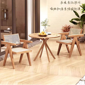 Hot bán nhà hàng ghế gỗ hình ảnh giá bán buôn gỗ rắn wabi Sabi ghế - Product Image 5