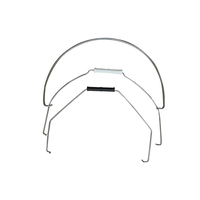 Poignées de seau de nettoyage pour véhicules en acier inoxydable et fer, haute résistance à la traction, écologiques, personnalisables, 5-30L, thermolaquées, pour eau bouillante