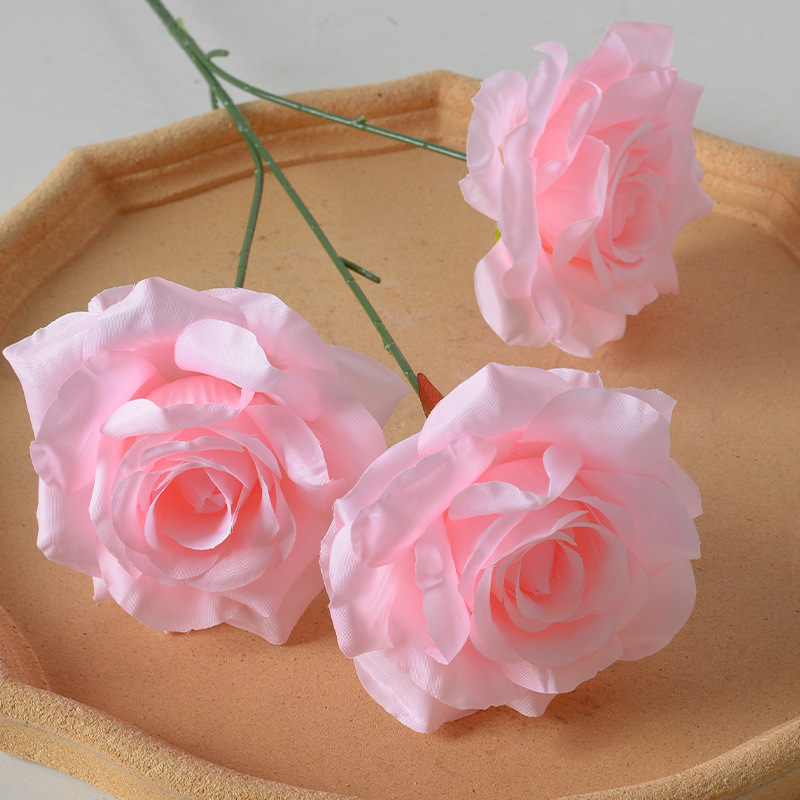 3 teste di diamante rosa rosa