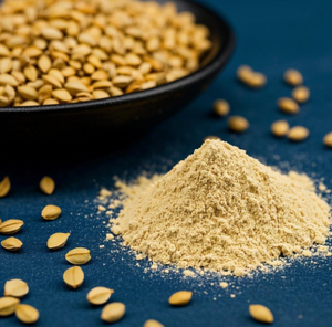 Polvo de extracto de semilla de fenogreco orgánico para alimentos, regulación de azúcar en sangre Natural, potenciador de masa muscular, suplementos herbales dietéticos, tambor - Product Image 3