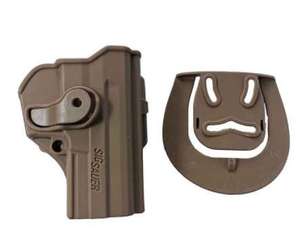 AD1 B-154 Tactische Plastic Pistoolholster Quick-Pull Been- en Tailleholster voor Jeugd, Veiligheid en Verborgen Draagmogelijkheid - Product Image 6