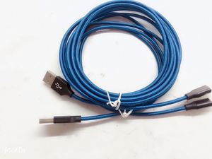 Câble de charge USB en nylon personnalisé avec logo gratuit, lot de 5, 1M 2M 3M, 2.4A, charge rapide, câbles de données pour iPhone XS 8Plus 13 14 - Product Image 2