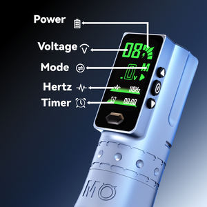 MO FINE 25 ULTRA <span class=keywords><strong>Machine</strong></span> à stylo de tatouage sans fil à entraînement <span class=keywords><strong>direct</strong></span> intelligent Maquillage permanent professionnel Dotwork Batterie de pistolet électrique - Product Image 4